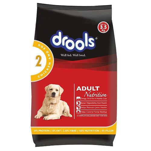 Drools Chicken and Egg Adult Dog Food, 3.5 KG Pack at Best Price