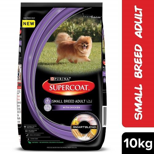 PURINA SUPERCOAT Adult Small Breed Dry Dog Food - 10 KG Pack at Best Price