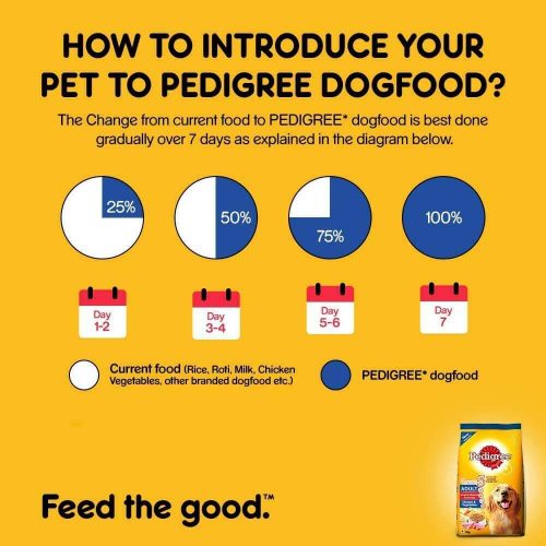 Pedigree How to indroduce your pet to pedigree dog food