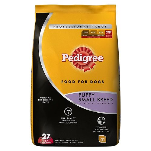 Pedigree Professional Puppy Small Breed Dog Food, 1.2 KG Pack at Best Price