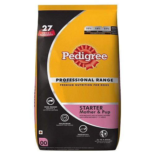 Pedigree Professional Starter Mother and Pup Dog Food, 10 KG Pack at Best Price