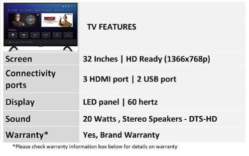 Mi LED TV 4C PRO 80 cm