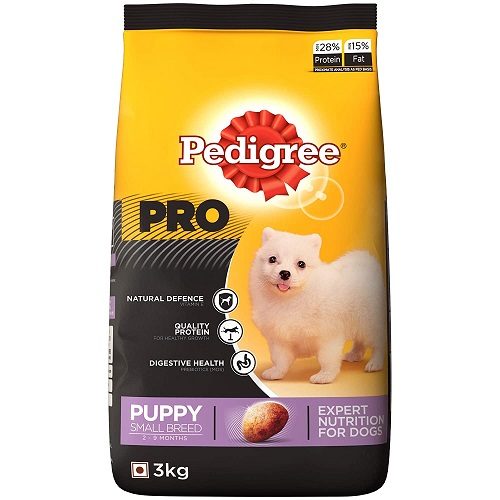 Pedigree PRO Expert Nutrition Small Breed Puppy (2-9 Months) Dry Dog Food, 3 KG Pack at Best Price